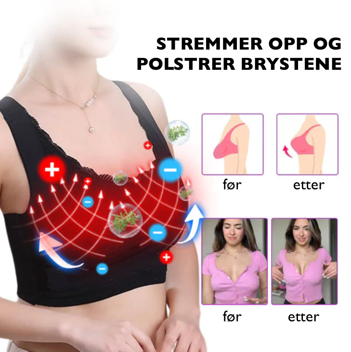 Opplev Ultimat Komfort og Støtte! (1 + 1 GRATIS)